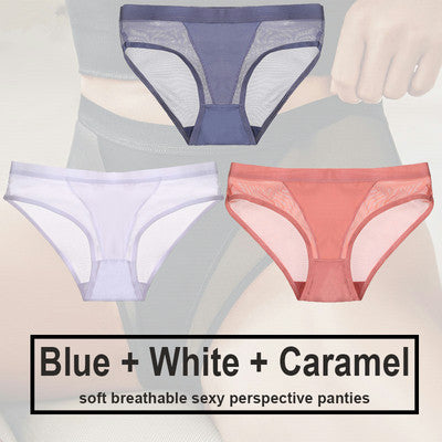 Polyester Seamless Panty Three Piece Set Women's