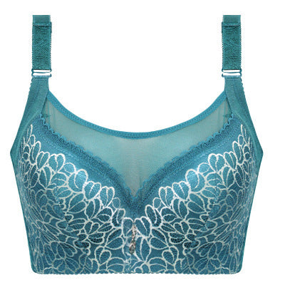 Front Closure Lace Wireless Bralette / Bra Large Size Bra Large Cup Underwear