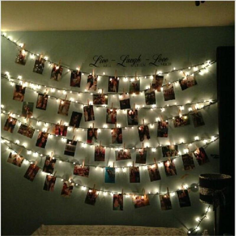 LED Photo Holder String Lights For Surprises Gifts