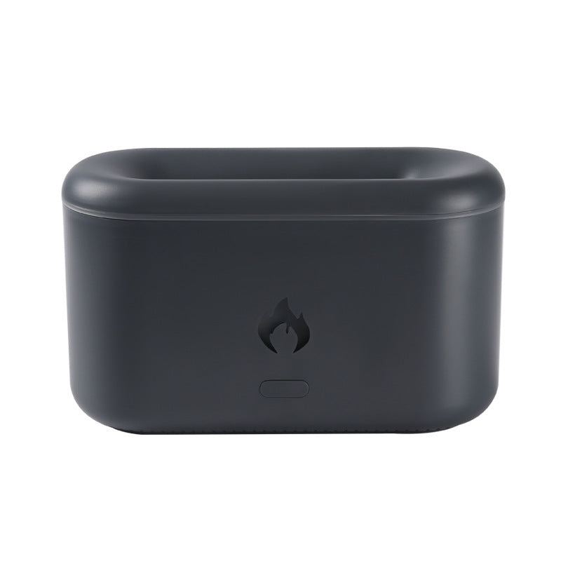 Home Ultrasonic Atmosphere Lamp Flame Aroma Diffuser Aesthetic Air Purifier