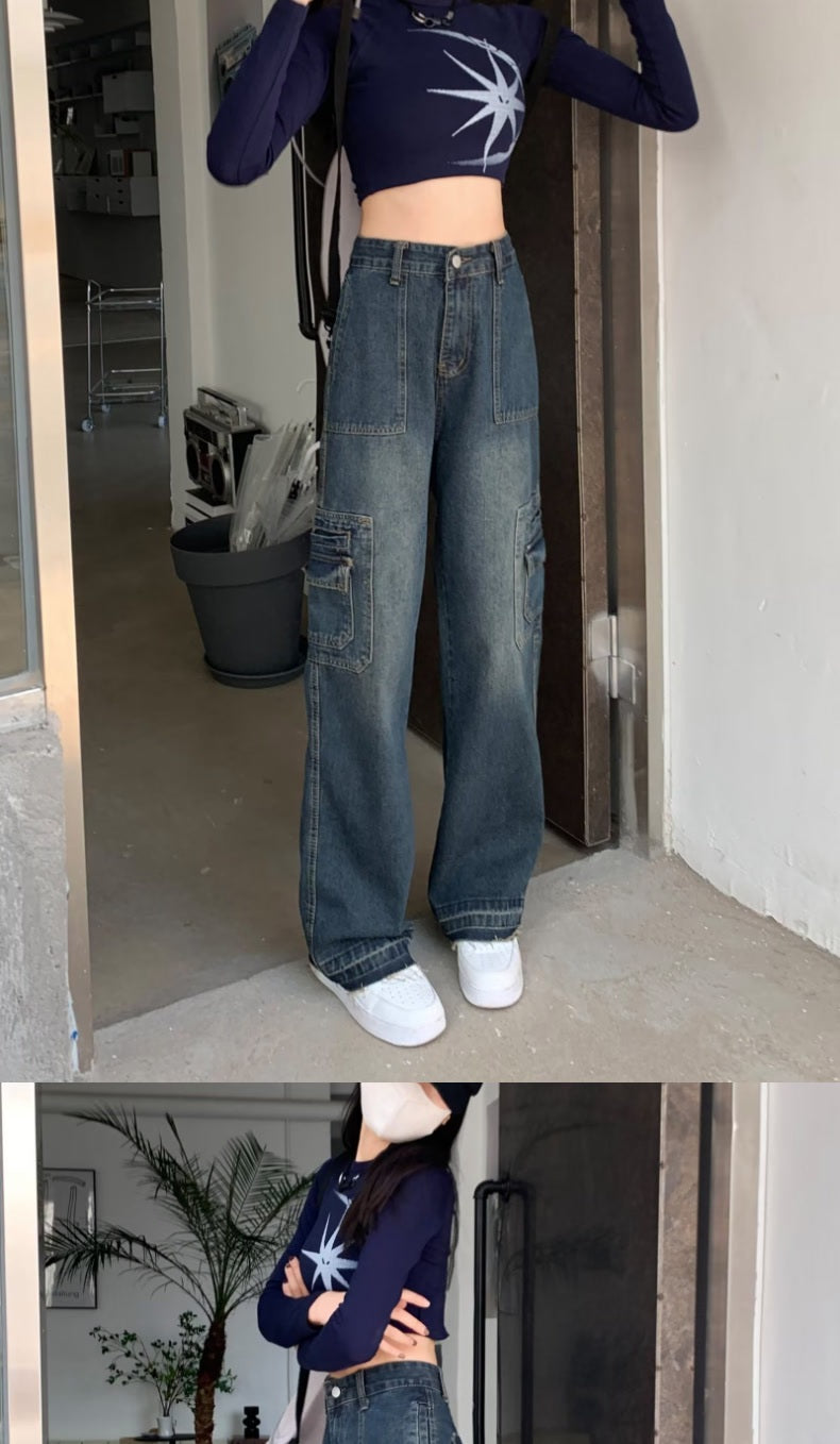 Fashionable Retro Jeans For Women