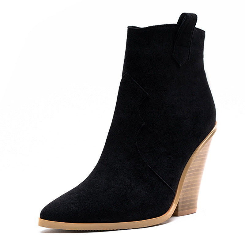 Trendy Western Style Ankle Boots for Women | Animal Print & Metallic Finishes