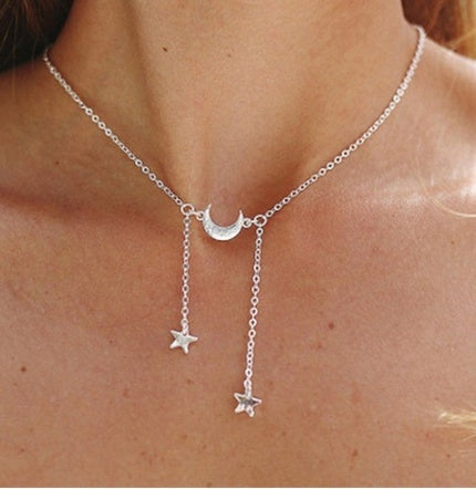 Boho Layered Star & Evil Eye / Cross & Coin Pendant Necklace Bls-miracle Multilayer Necklace for Women Long Chain Turkish Eye Pendant Necklaces Trendy Crystal Star Water droplets Necklaces