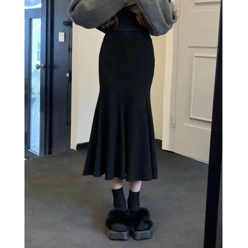 Fashion Personalized Milk Fishtail Skirt For Women's