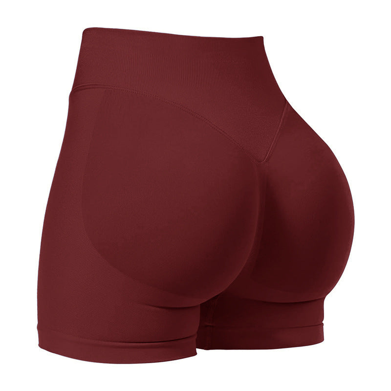 Seamless Scrunch Butt Shorts – Lift, Shape & Slay Every Workout High Waist Yoga Shorts Tight Hip Raise Seamless Quick-drying Pants For Sports Fitness