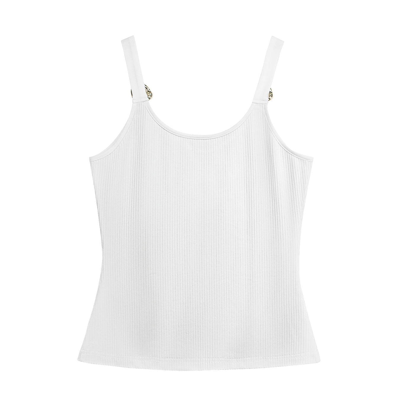 Retro V-neck Solid Color Comfortable And Fashionable Camisole Vest Top For Women's
