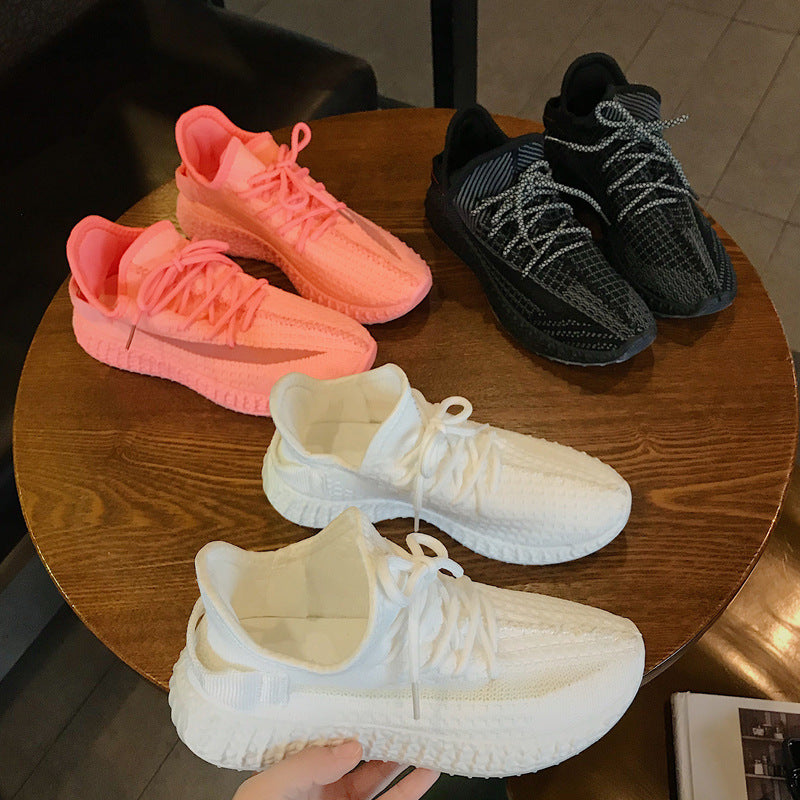 Breathable Mesh Daddy Shoes Women Casual Sneaker