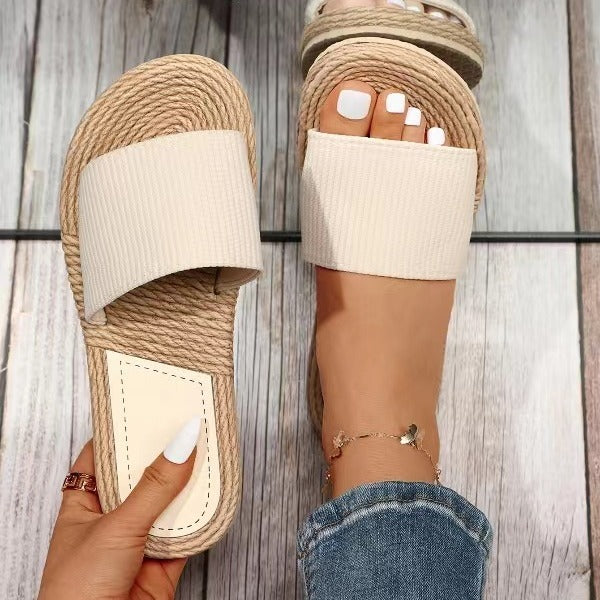 Chic Comfort Slides – Your Everyday Summer Essential Men's And Women's Couples Home Indoor Non-slip Deodorant Slippers