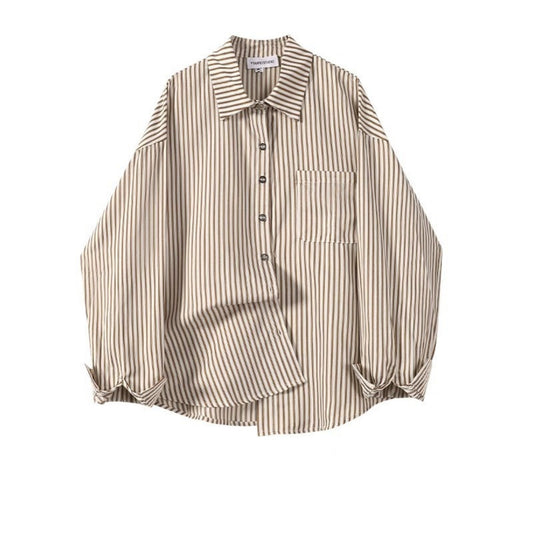 Slim Knitted Vest Academy Style Shirt Women