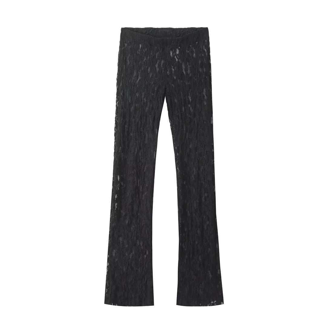 Sexy Jumpsuit Lace Pants Suit For Women