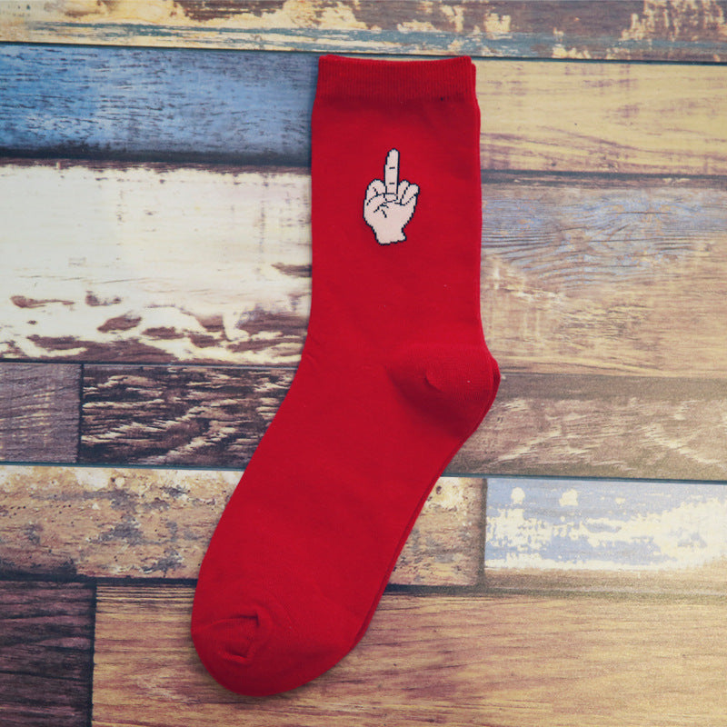 Cartoon Fashion Candy Color Socks For Women's