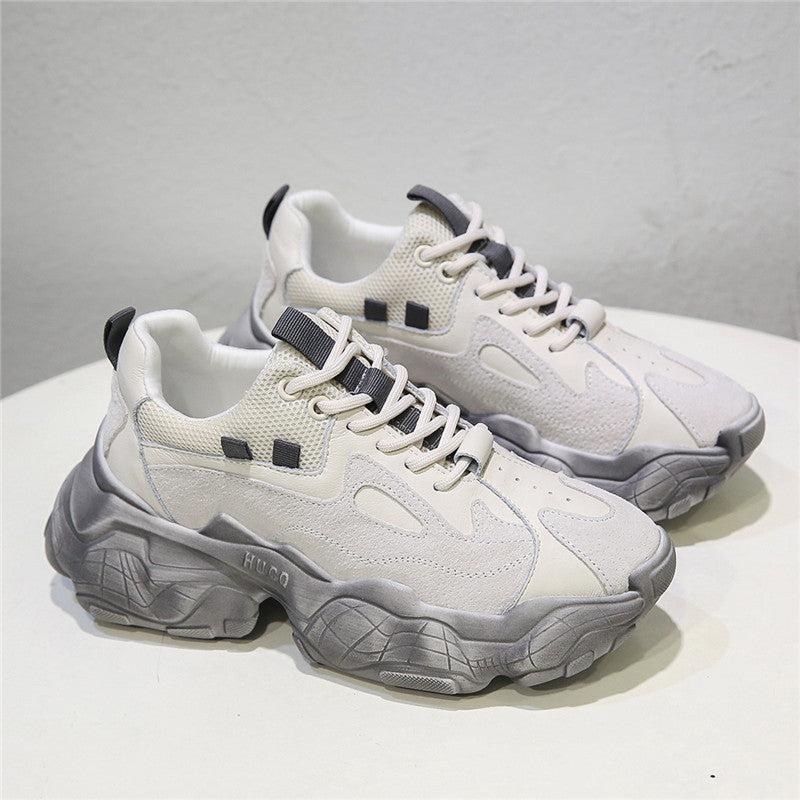 Dirty Shoes with Breathable Platform For Women's
