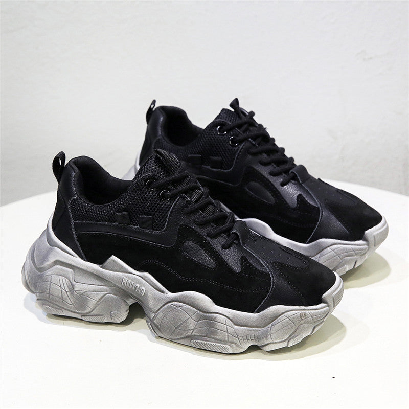 Dirty Shoes with Breathable Platform For Women's