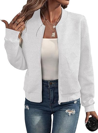 Zipper Pocket Comfort And Casual Long Sleeve Jacket For Women's