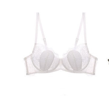Comfortable & Supportive Lace Lingerie Bra Lace Ultra-thin Transparent Bra