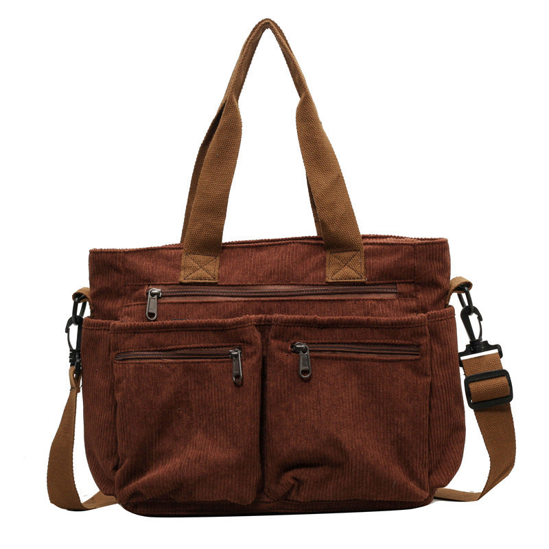 Casual & Chic Everyday Work / Travel Bag with Zipper Closures Women's Fashion Casual Simple Messenger Bag