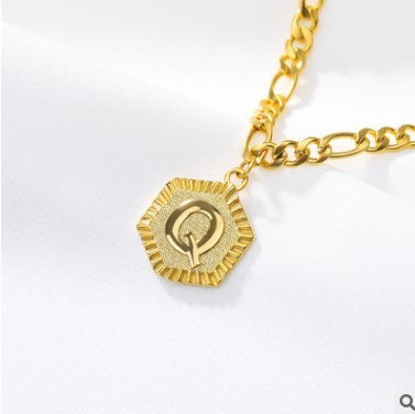Customized Alphabet Letter Anklet Gold Color Foot Chain Bracelet For Women