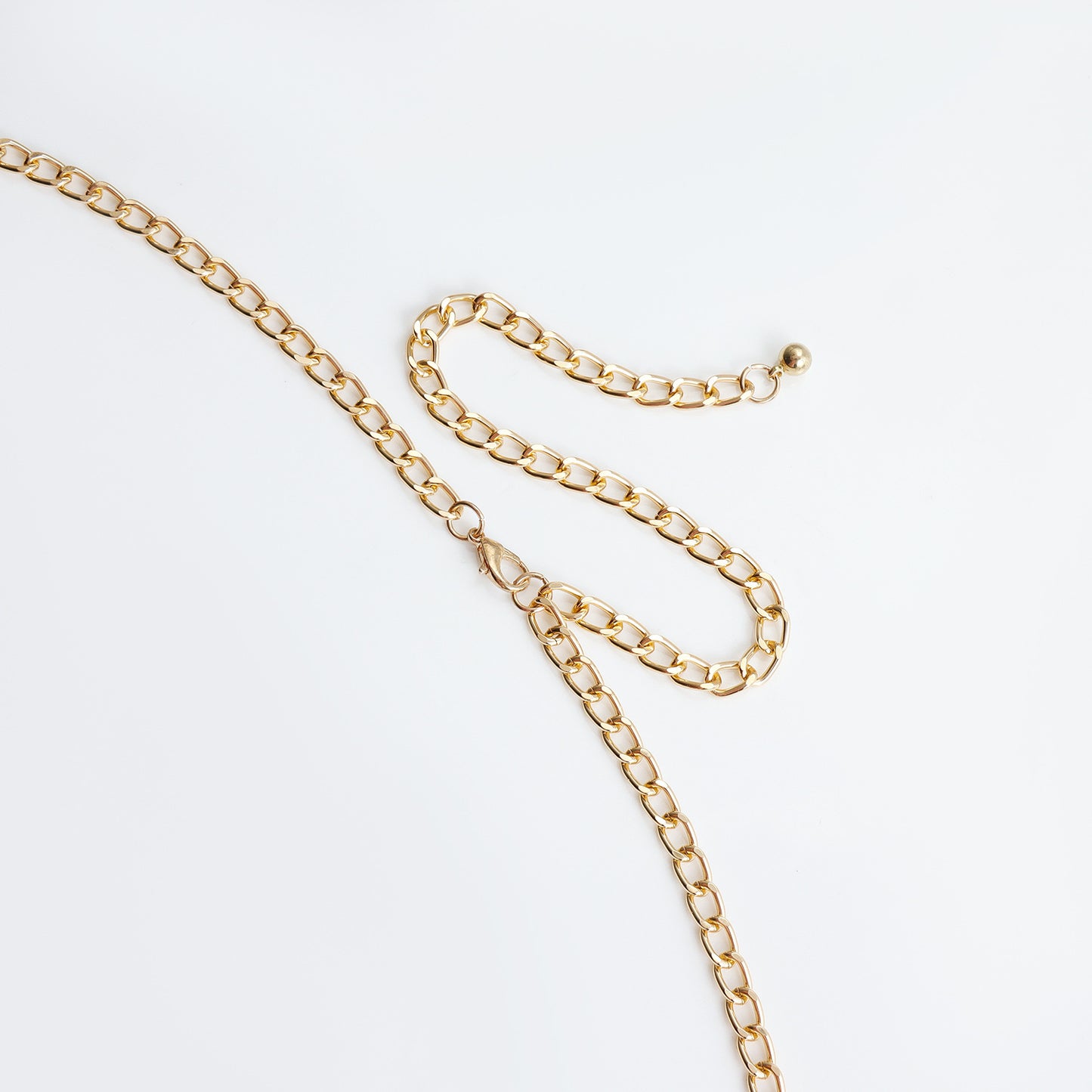 Gold Tone Layered Belly Chain with Teardrop Accents Classic Retro Turquoise Waist Belly Chain For Women Summer Beach Sexy Simple Body Chain Jewelry Accessories Gift
