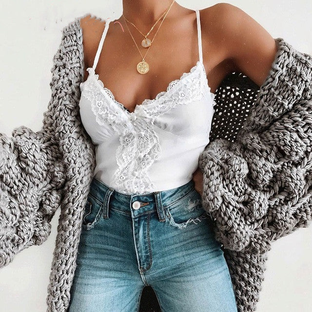 Stay Stylish & Confident in Our Trendy Crop Tops Korean Style Button Sling Women's Cotton Top