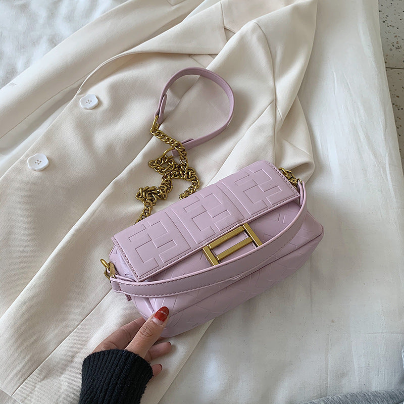 Portable Korean Shoulder Bag Fashion Chain For Women's
