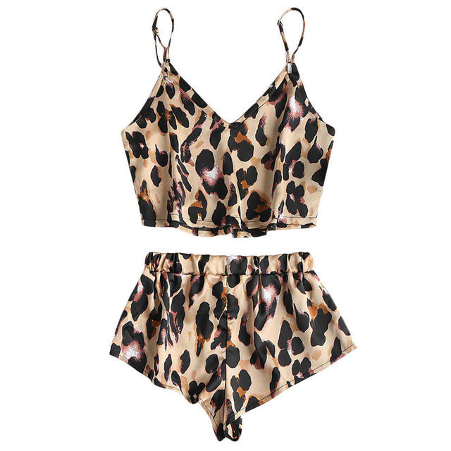 Luxury Satin Lace Sleepwear Set – Soft, Sexy & Stylish Satin underwear bra shorts set
