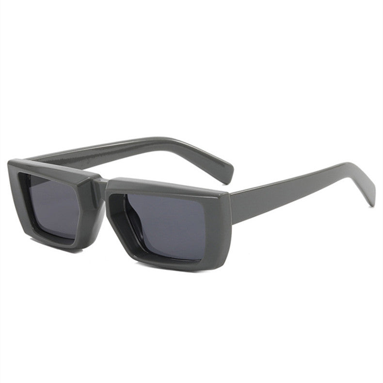 Chic Vintage Square Frame UV Protection Sunglasses Anomalous Fashion Sunglasses European Beauty Y2K