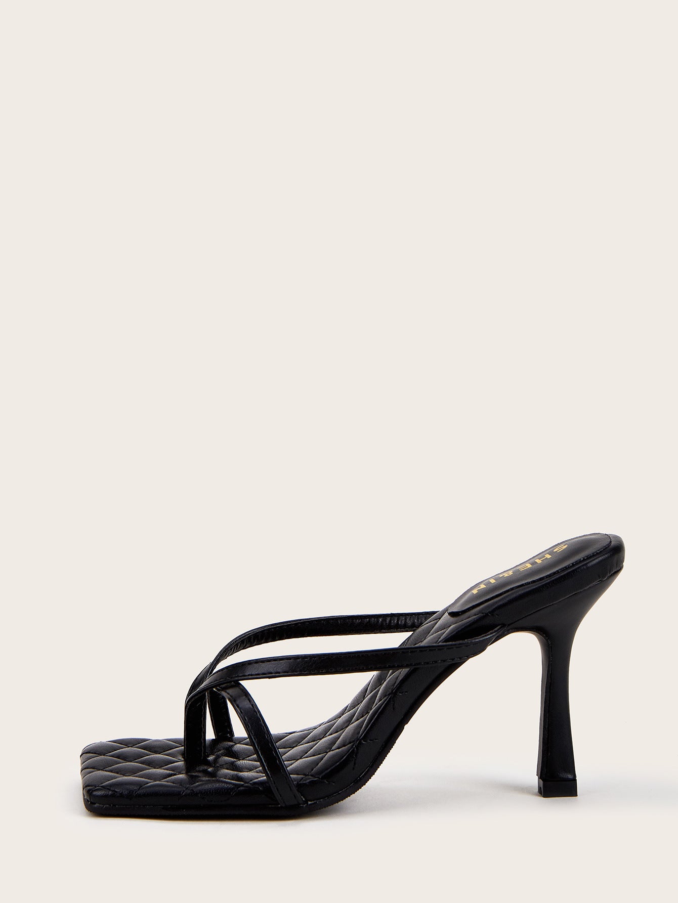 Modern Open Toe Heeled Flip-Flops Large Size Women Shoes Women Shoes Stiletto High Heels Fashion Sandals And Slippers