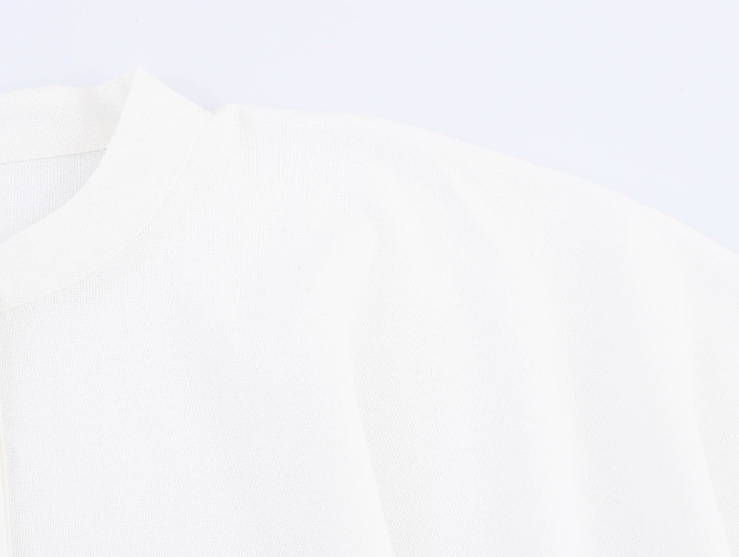 White Cape Loose Full Sleeves Shirt and Short For Women's