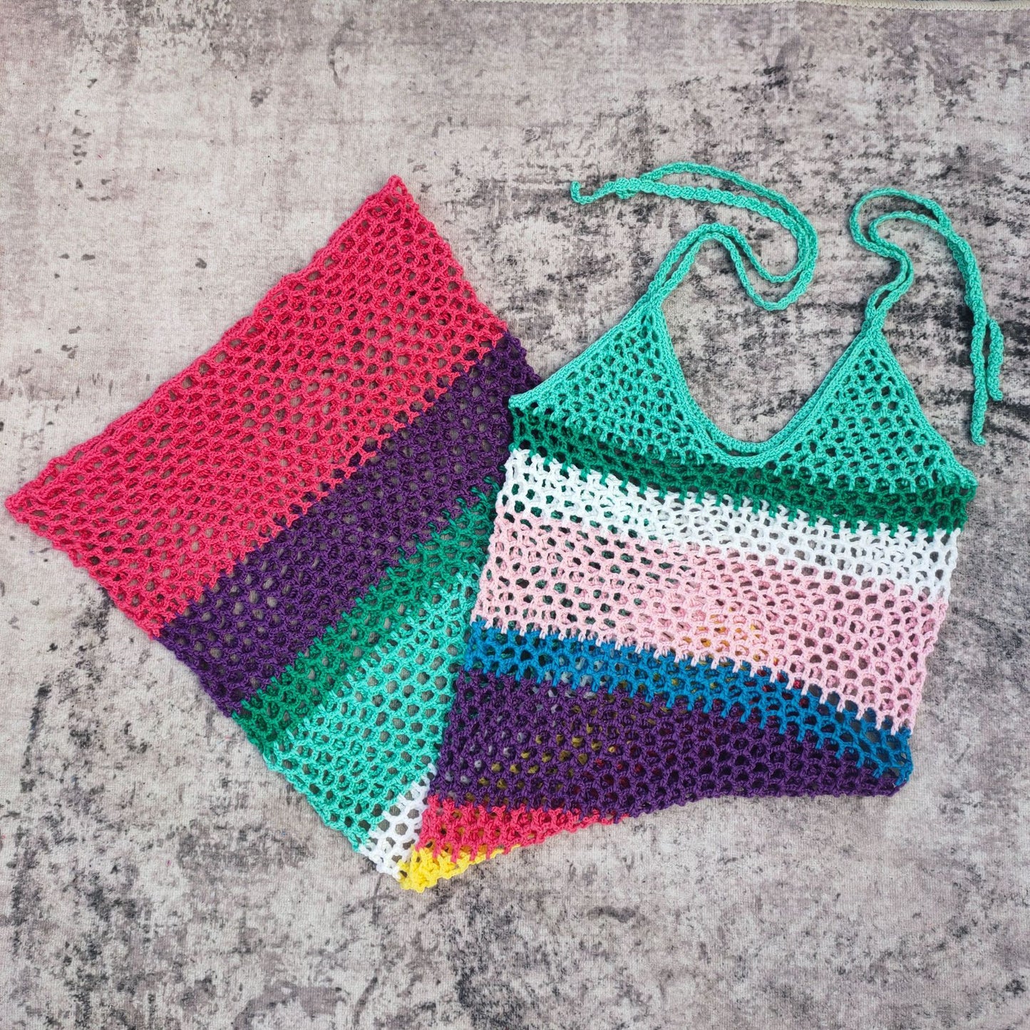 Handmade Crochet Beach Wedding Swimsuit Bikini Cover Up