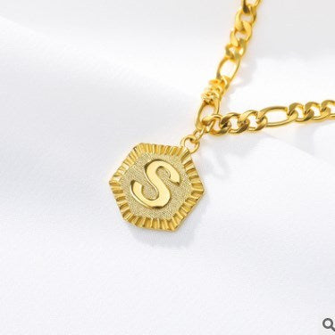 Customized Alphabet Letter Anklet Gold Color Foot Chain Bracelet For Women