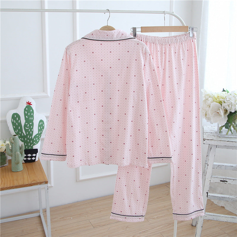 Cozy Women's Long Sleeve Button-Up Pajama Set
