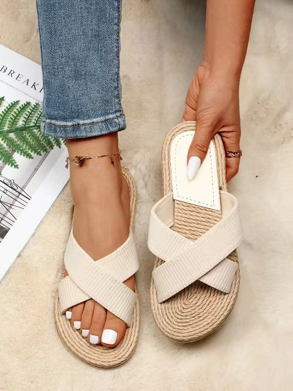 Chic Comfort Slides – Your Everyday Summer Essential Men's And Women's Couples Home Indoor Non-slip Deodorant Slippers