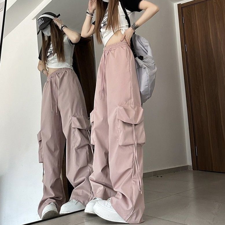 Autumn Suit Women's Wide-leg Pants Three-piece Sling Sweater Loose