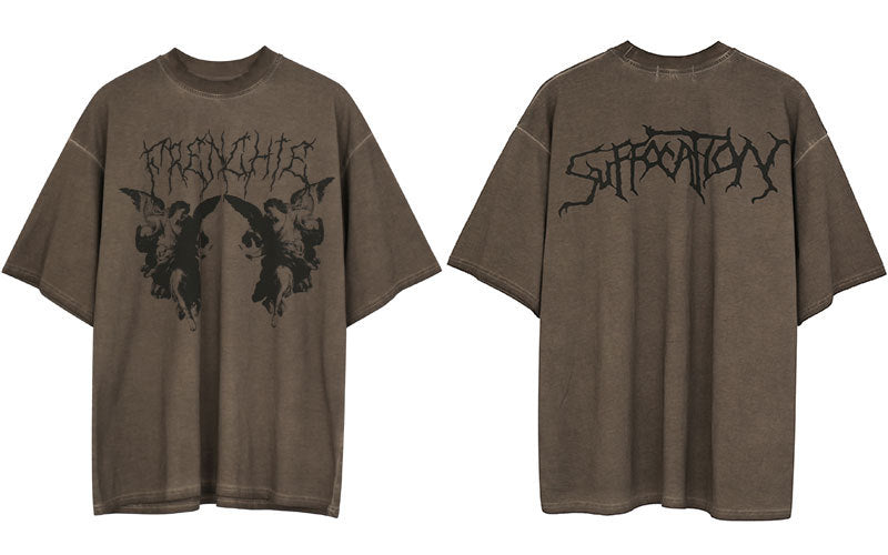 Retro Loose Street Sports Y2k T-shirt