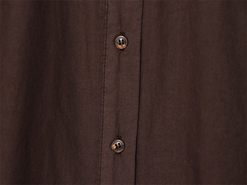 Elegant Pocket Poplin Shirt And Trouser For Women's