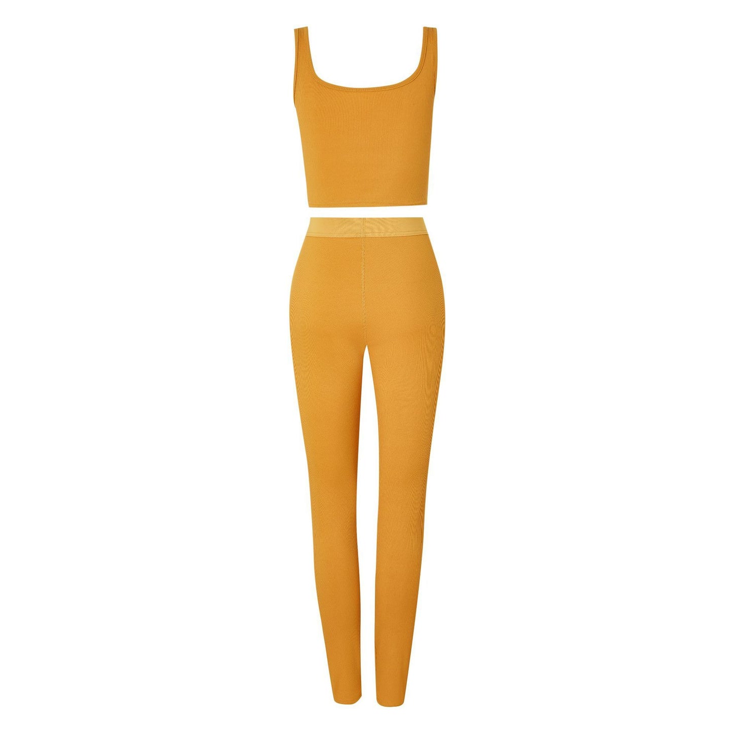 Sculpt & Slay Seamless Activewear Set – Bold Comfort, Fierce Fit Vest Pants Sports Yoga Suit Women