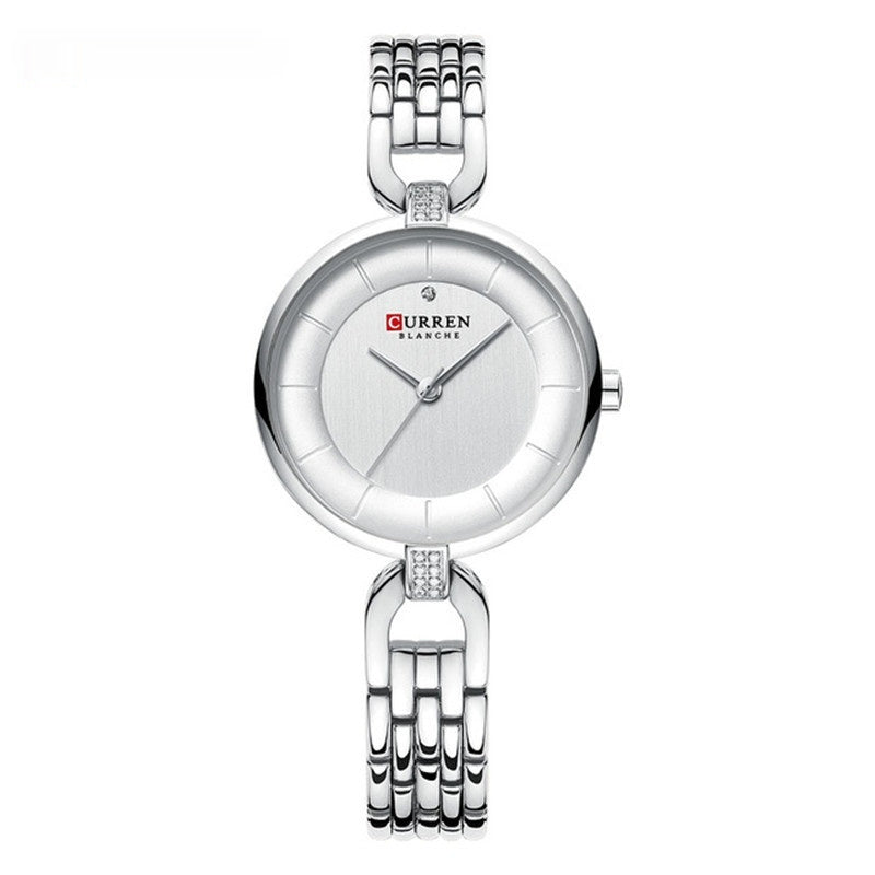 Elegant Women's Analog Quartz Watch Rhinestone Watch Waterproof Quartz Watch Rhinestone-encrusted