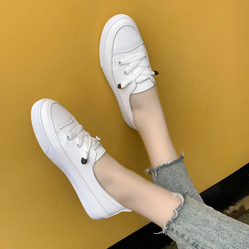 White Shoes Personalized Stylish And Simple Casual For Women's