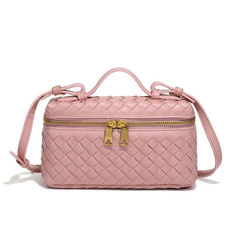 One-shoulder Portable Crossbody Lunch Box Bag