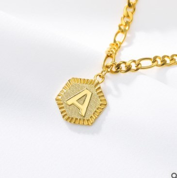 Customized Alphabet Letter Anklet Gold Color Foot Chain Bracelet For Women