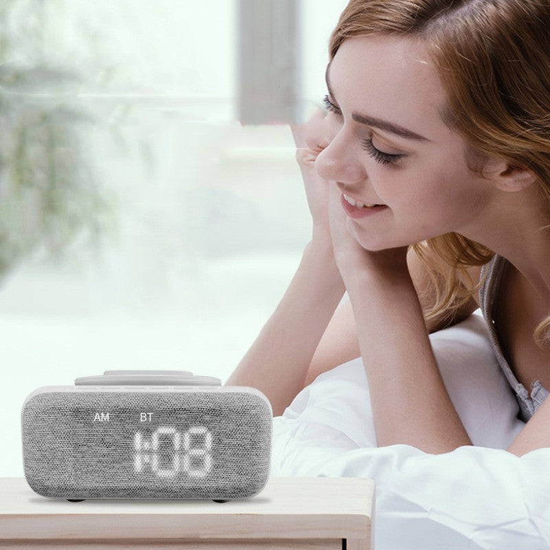 Wireless Clock Charging Audio 6-in-1 Bluetooth Speaker Aesthetic Clock