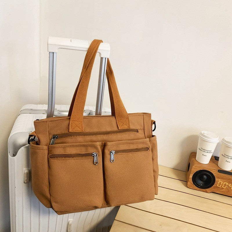 Casual & Chic Everyday Work / Travel Bag with Zipper Closures Women's Fashion Casual Simple Messenger Bag
