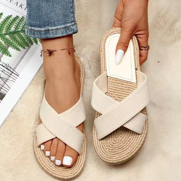 Chic Comfort Slides – Your Everyday Summer Essential Men's And Women's Couples Home Indoor Non-slip Deodorant Slippers