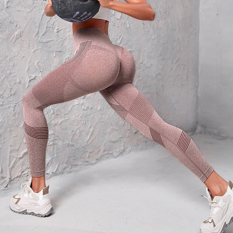 Textured Seamless Leggings – Sculpt, Lift & Perform in Style High Waist Seamless Yoga Pants Women's Solid Color Dot Striped Print Butt Lifting Leggings Fitness Running Sport Gym Legging Outfits