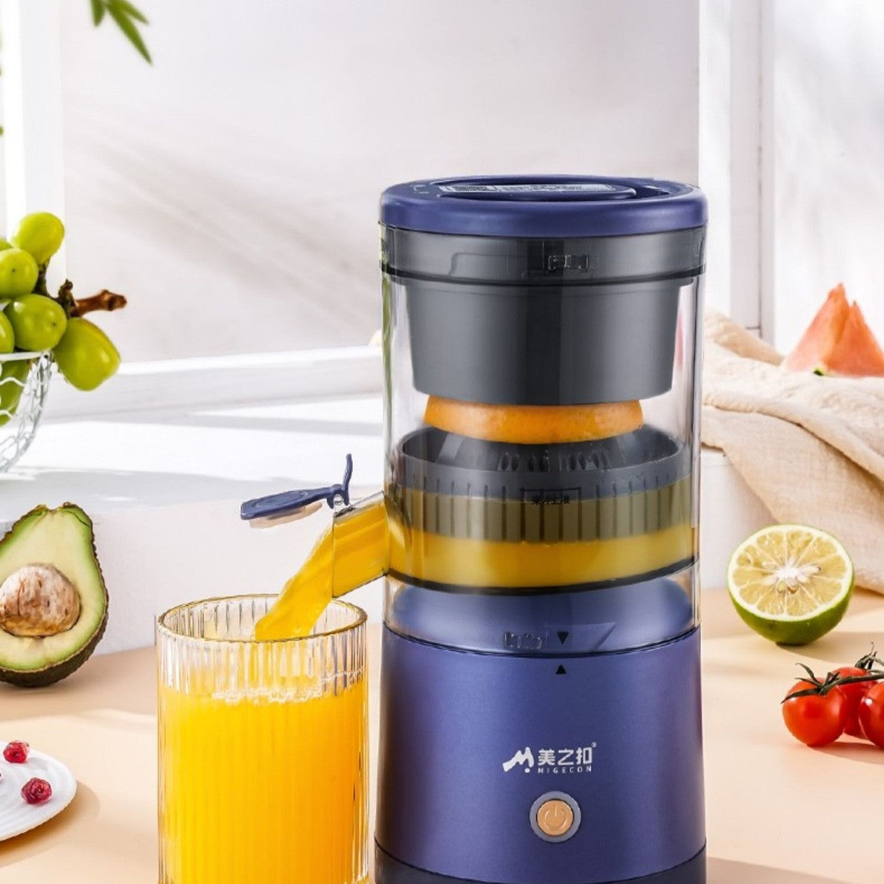 Portable USB Mini Electric Juicer Mixer Extractors Rechargeable Blender Fruit Fresh Juice Lemon Maker