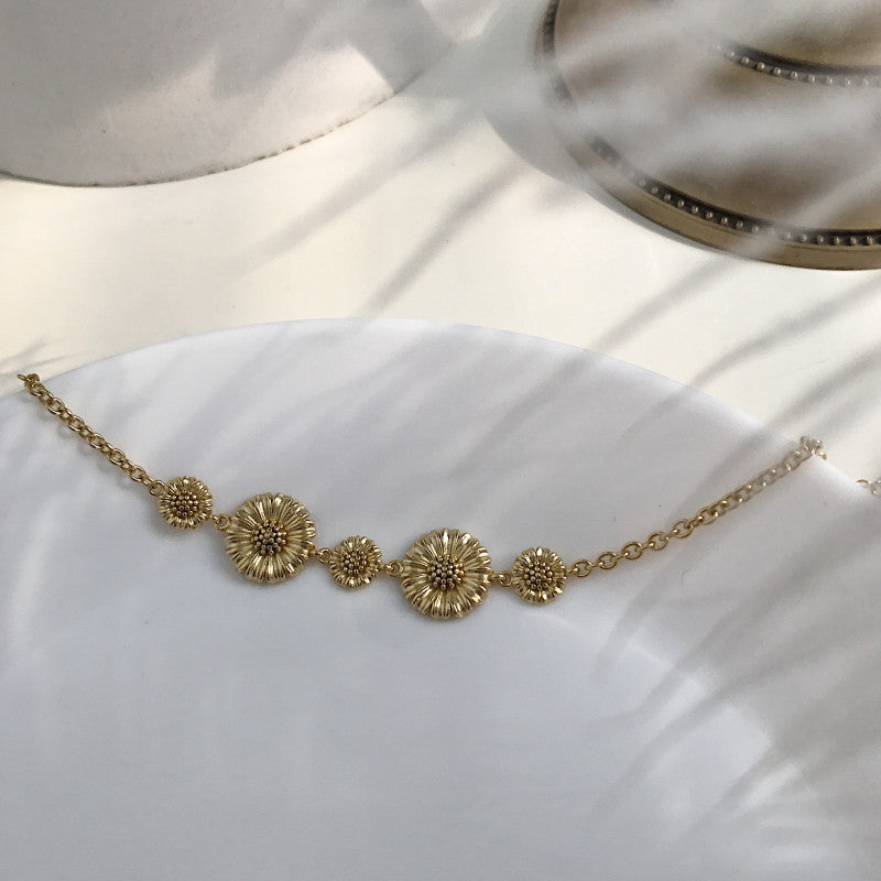 minimal Golden Bracelet for womens