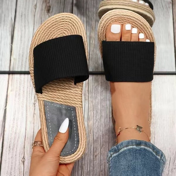 Chic Comfort Slides – Your Everyday Summer Essential Men's And Women's Couples Home Indoor Non-slip Deodorant Slippers