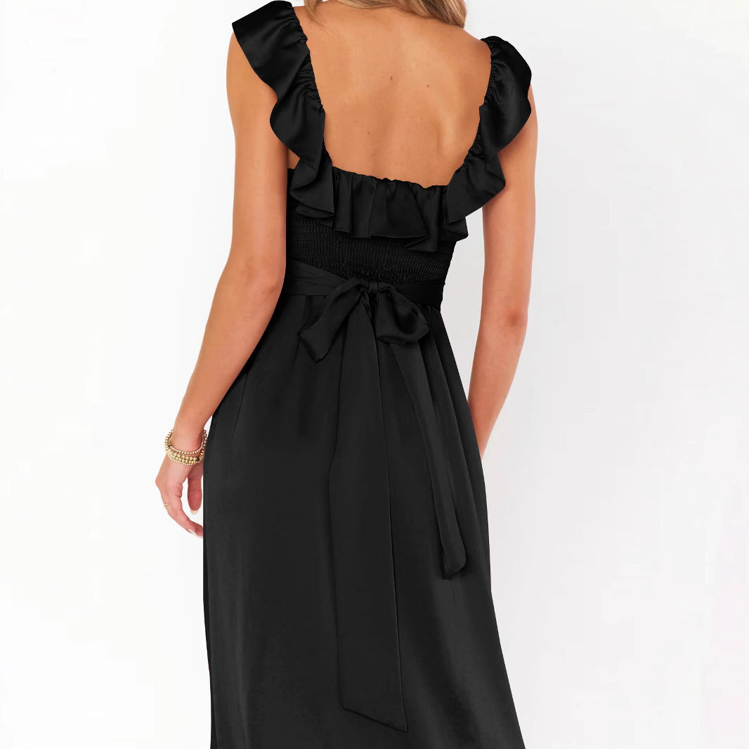 Lace-up Dress Women's Clothing Formal Dress