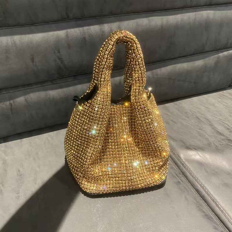 Chic Tweed Mini Shoulder Cross Body Portable Chain Gas Evening Bag – Elegant Everyday Style For Women's