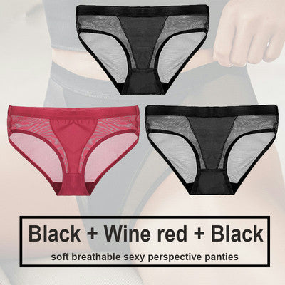 Polyester Seamless Panty Three Piece Set Women's